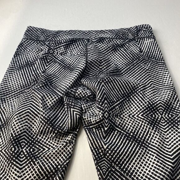 ADIDAS Women's Black/White Stripe Stretch Athletic Track Leggings Size XL Used - Picture 8 of 14